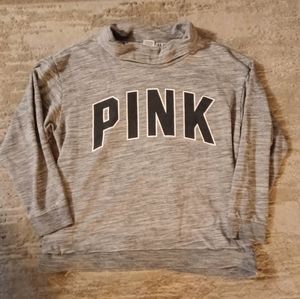 VS PINK COWL NECK SWEATSHIRT